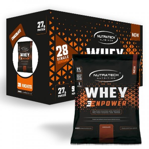 Whey Enpower® 28 Adet x 33gr Tek Kullanımlık Çikolata 924gr